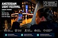 Rondvaart door het Amsterdam Light Festival