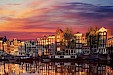 Croisière nocturne de 75 minutes sur les canaux avec guide en direct